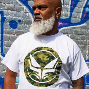 Ray Keith wearing Dread Recordings T-Shirt